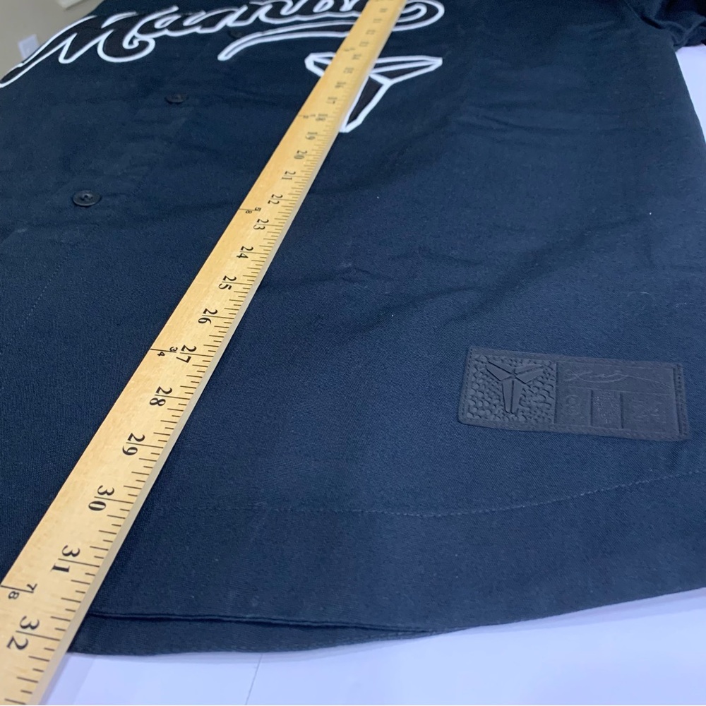 Nike Kobe Bryant Baseball Jersey Black Mamba Number 24 Large Black IB0007-010 - Picture 7 of 16